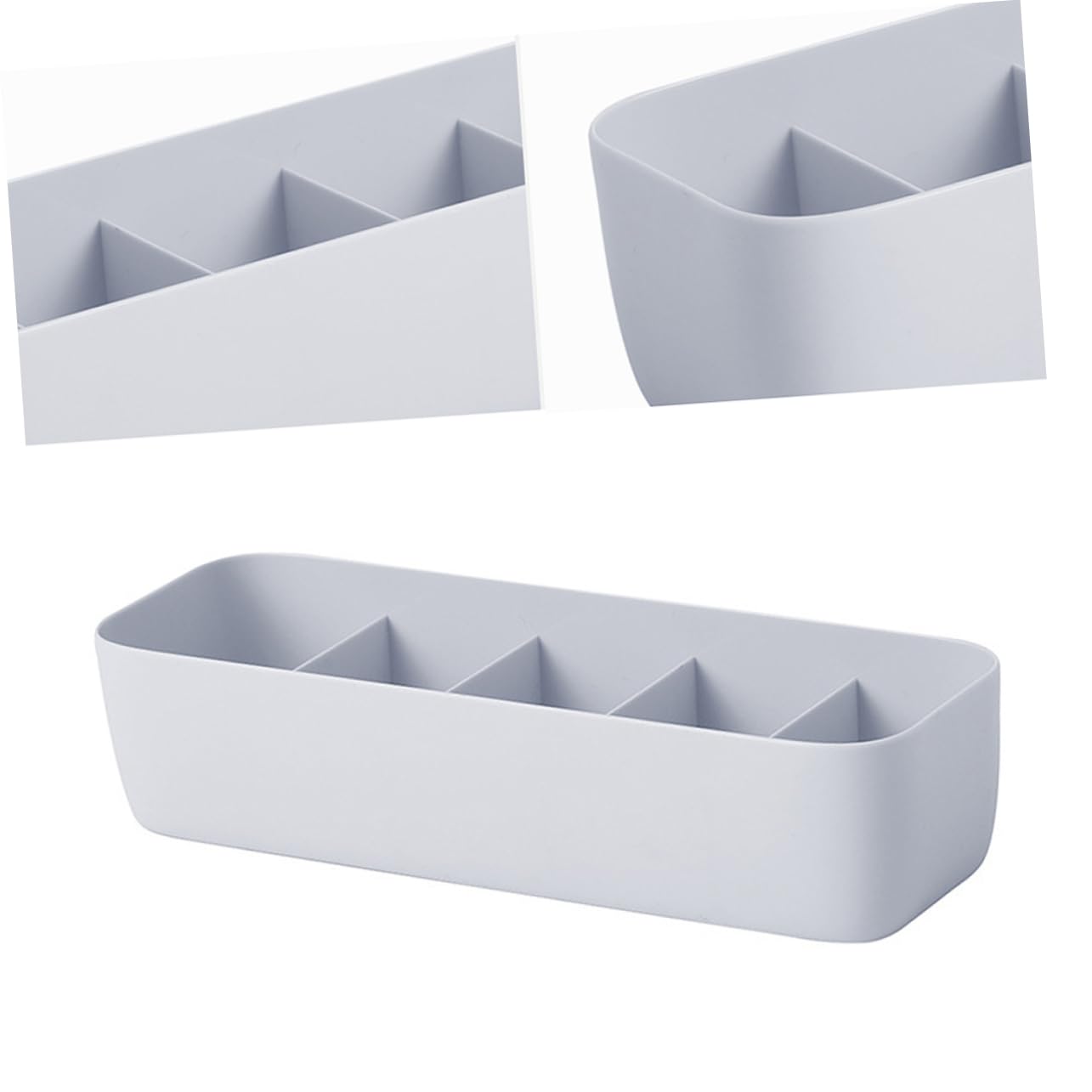 Organizzatore Cassetto 3 Pezzi, Scatole Porta Intimo e Calzini in Plastica
