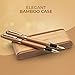 ZenZoi Wood Pen Set - Bamboo Fountain Pen w/Fine Nib & Rollerball Pen. Smooth Writing, Refillable, Vintage, Crafted, Journaling Pen. Luxury Pen Gift Set for Men, Women, Ink Converter.