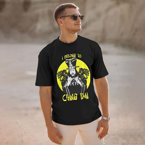 Men's Crew Neck T Shirts Short Sleeve top for Big Trouble in Little China tee,Cool T-Shirt4