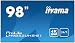 Produktbild Iiyama Prolite LH9852UHS-B1 247, 7cm (98) Digital Signage Display IPS LED Panel 4K UHD 24/7 Ultra Slim (VGA, RCA Composite, Hdmix3, DisplayPort, USB, RS232, RJ45 LAN, IR, OPS), Schwarz