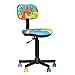 Bambo - Silla de escritorio infantil ergonómica, altura del asiento 42 cm-56...