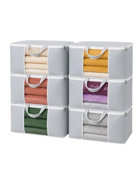 Underbed Storage Organizer/Blanket Cover Bag With Transparent Window. (PACK OF 6)-image-45