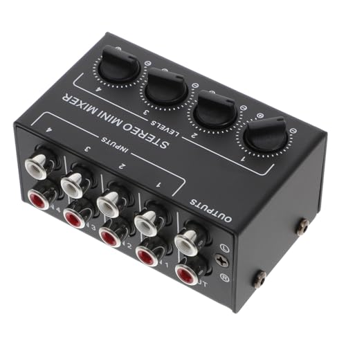 Mélangeur compact Vaguelly avec réglage de volume indépendant 4 canaux