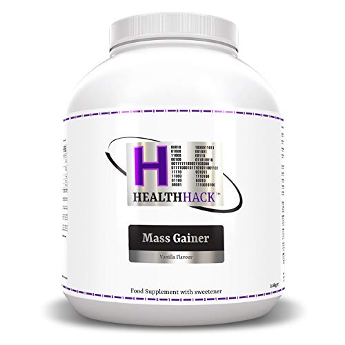 Preisvergleich Produktbild Health Hack Mass Gainer / Aufbaunahrung, 2,5 kg, Vanille