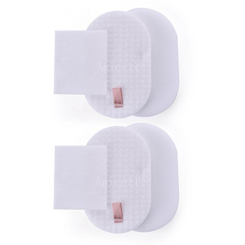2 PACK for Shark Replacement Rocket Powerhead Foam & Felt Filter Kit for AH400, AH401, AH452, AH454 Vacuum Cleaner - Part #XFFH400