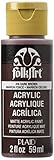 FolkArt Acrylic Paint in Assorted Colors (2 oz), 416, Dark Brown