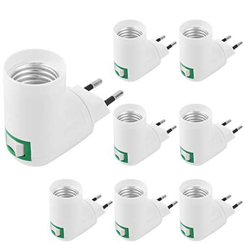 3 Pezzi Portalampada E27 Con Interruttore E Spina – Kit Cavo 3,5m Per Lampadine A Sospensione – Adattatore Per Plafoniere E Lampade