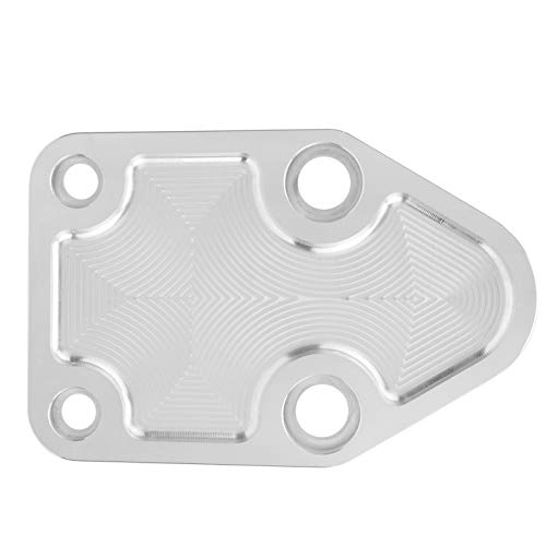 Fuel Pump Plate,Cnc Aluminum Fuel Pump Mounting Plate Kit With Gasket Fit For 283 327 350 400 Engines,Fuel Pump Mounting Plate Kit With Gasket #TOP3