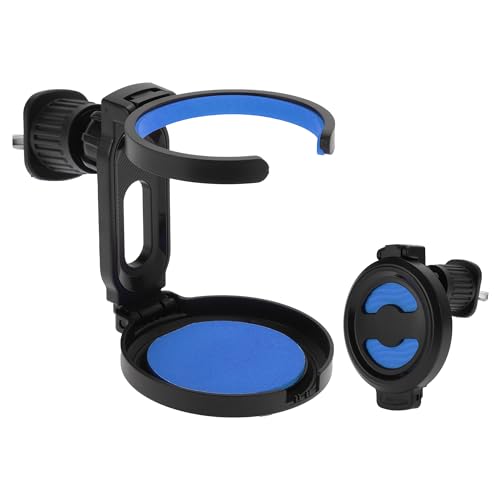 A ABSOPRO Portabicchiere Per Auto Bottiglia Lattina Bevande Acqua Caffè Plastica Uscita Aria Portabicchiere Per Auto Camion SUV RV Furgone Barca Nautico Blu 8.5x8.5x10.7cm