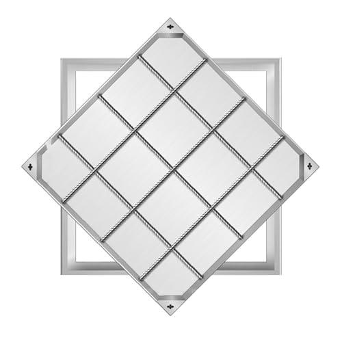 Invisible Stainless Steel Manhole Cover and e 80 x 80