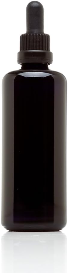 Infinity Jars Essential Oil Variety Pack: 100 ml Dropper Bottle, 30 ml Dropper Bottle, 3x15 ml Steel Roller Bottles Airtight Smell proof, Leak-Proof Travel Bottle for Essential Oils, Perfume