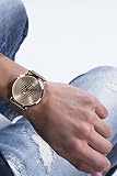 Guess Men's 44mm Gold Tone Champagne Dial Watch