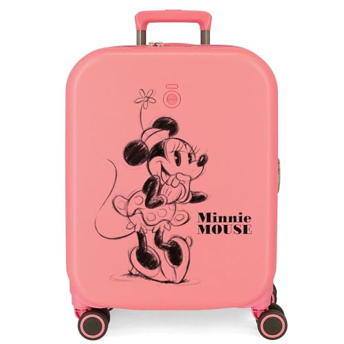 Valise cabine Disney Minnie rose, le cadeau de vacances parfait pour faire plaisir