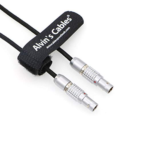 Alvin's Cables Flexible 2 Pin Male To 2Pin Cable Power Teradek Bond Via Arri Alexa Camera #TOP4
