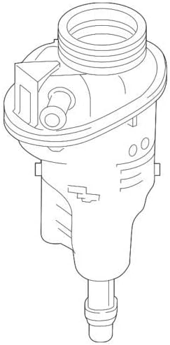 Genuine Mercedes-Benz Expansion Tank 276-200-00-00