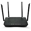 Router WiFi 6 PW-AX1800 de largo alcance con soporte VLAN, compatible con OpenVPN para servicios como ExpressVPN, router de doble banda, cliente/servidor VPN, controles parentales, bloqueo de anuncios, Gigabit Ethernet