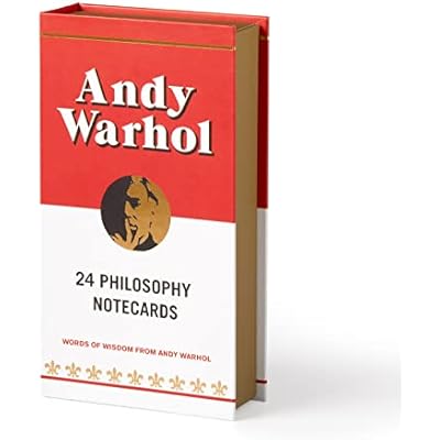 Andy Warhol Philosophy Correspondence Cards
