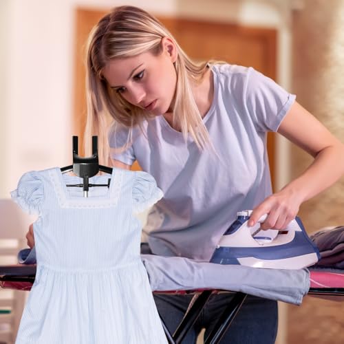 Shouken 1 Pack Adjustable Shirt Display Stand 32-63 Inch, Foldable Clothing Display Stand Mannequin Torso for Retail Vendors, Multi-Use Steamer Rack Stand for Clothes Garment (1) (1 Pack) - Thumbnail 6