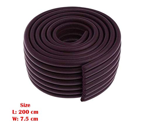 Image of SYGA Safety Strip Guard Protector (W Shape Lining Strip Brown)