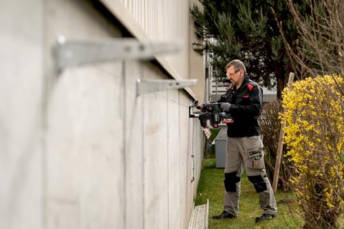 Perforateur burineur sans fil Metabo KH 18 LTX BL 28 Q SDS Plus 18V 5.5 Ah - vue 10