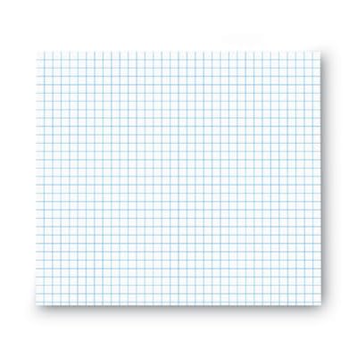 Image of Quadrille-Rule Glue Top Pads, Quadrille Rule (4 sq /in), 50 White 8.5 X 11 Sheets, Dozen