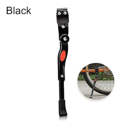 Descanso Lateral Bike Aro 20 Á 29 Regulável Alumínio Pezinho Apoio (Preto)