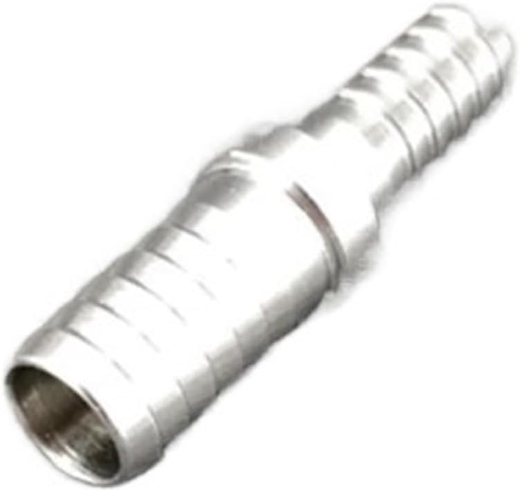 1Pcs Stainless Splicer - 6mm/8mm/10mm Barb Tube Connector beer brewing accessary(6x13mm)