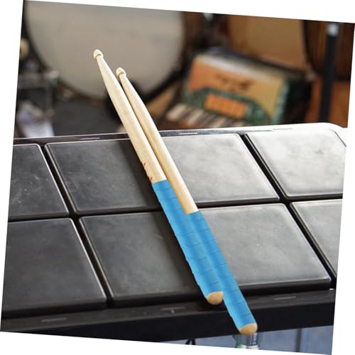 KESYOO 2 piezas Banda antideslizante para baquetas de batería, cinta de agarre absorbente de sudor para baquetas de caja, accesorios cómodos y antideslizantes miniatura 7