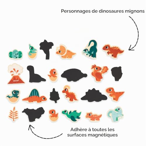 Janod Magnets Dino 24 Pièces - vue 4