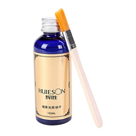 circulor Table Tennis Glue Speed Liquid Super with Special Brush Pingpong Racket Rubbers Table Tennis Liquid Glue 100ml Cover