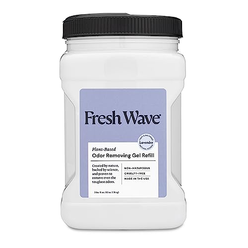 Image of Fresh Wave Lavender Odor Removing Gel Refill, 63 oz, Every 15 oz. lasts 30-60 Days, For Cooking (Package May Vary)