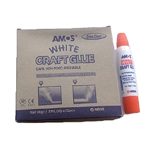 AMOS Craft Double Ended colla Penna, 12 Pezzi