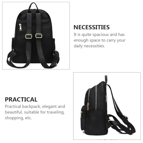 Mochila Misako de tela Oxford resistente con diseño elegante 3