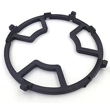 Non Slip Black Cast Iron Stove Trivets for Kitchen Wok Support Ring Cooktop Range Pan Holder Stand Stove Rack Milk Pot Holder for Gas Hob - Gas Stove Accessories