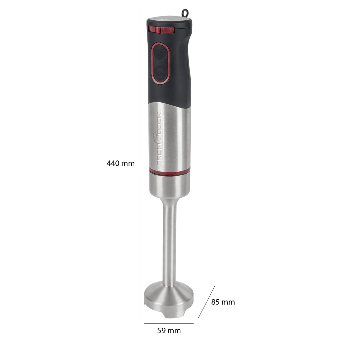 ProfiCook PC-SMS 1226 Blender kuchenny 1000 W, stal