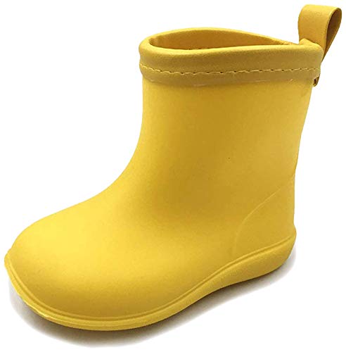 Amoji Baby Kids Easy On Rain Shoes Boots for Toddler Little Kid4