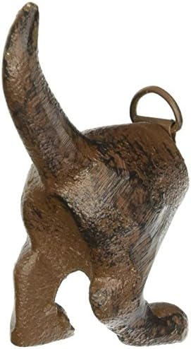Gift Craft Cast Iron Dog Tail Wall Hook