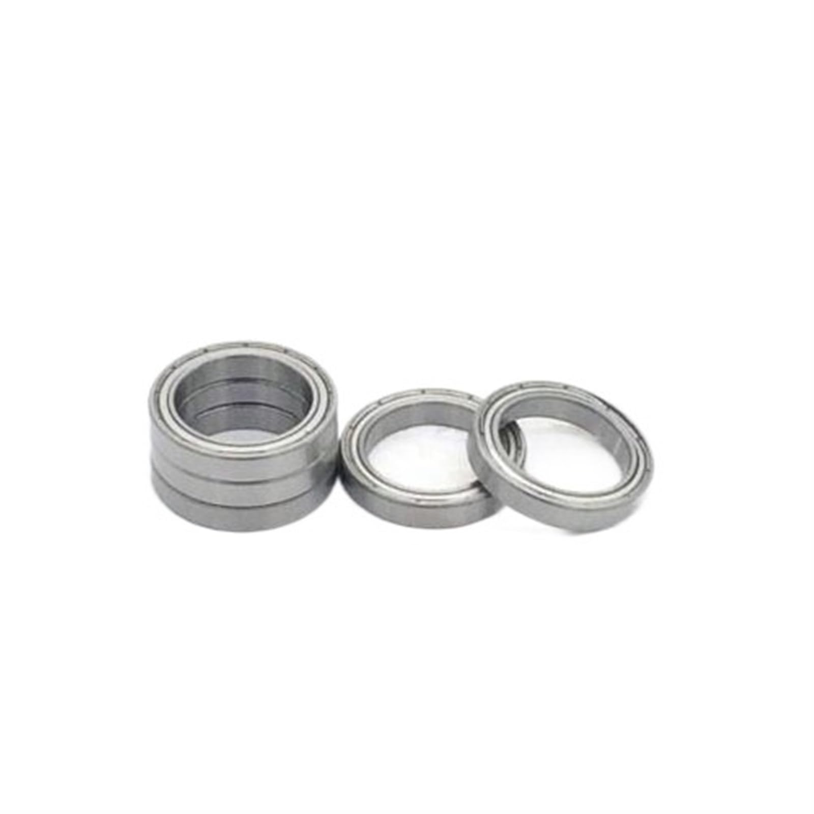 MIELEU Thin Wall Ball Bearings 6806ZZ roulement ABEC-1 (10 pièces) 30x42x7mm Section Mince 6806 ZZ roulements à Billes 61806 Z 6806Z for Ball Bearing Skate Bearings