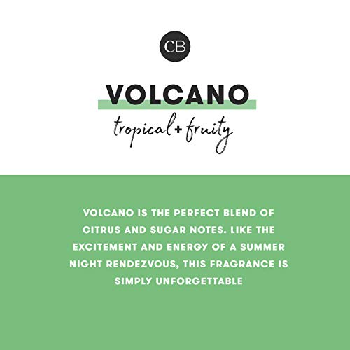 Capri Blue Volcano Candle - Rainbow Watercolor Petite Glass Jar Candle - Luxury Aromatherapy Candle - Tropical Fruits & Sugared Citrus Candle (8 Oz) #TOP2