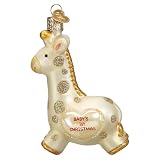 Old World Christmas Baby's First Christmas Glass Blown Ornament for Christmas Tree