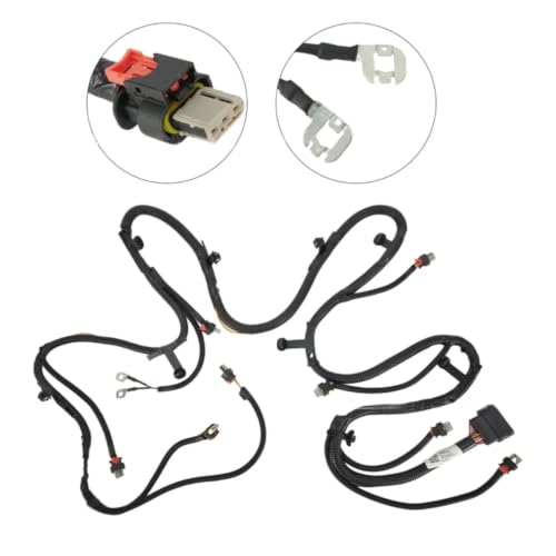 Arnés cableado de radar parachoques delantero con luz antiniebla Model Y 3