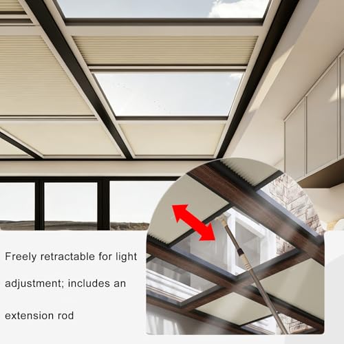 Store puits lumière isolation thermique manuel bloquant la chaleur - 5