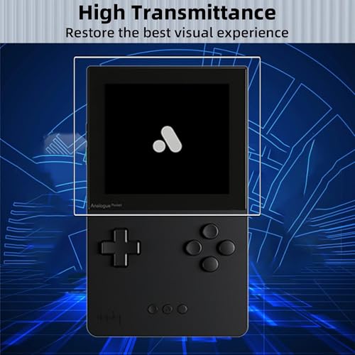 KZIOACSH Screen Protector for Analogue Pocket, 2 Pack Ultra Clear Anti-Scratch 2.5D Curved Tempered Glass Film 9H Hardness Touch Sensitive Anti-Fingerprint Protective Guard Film for Analogue Pocket - Image 7