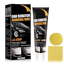 2025 New Scratch Remover for Vehicles, Car Scratch Remover, Car Scratch Repair Paste for Deep Scratches, Cars Polishing Wax Scratchs Remover Car Paint Scratch Repair Kit with Wipe and Sponge 1