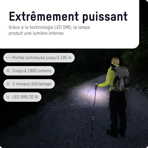 Lampe de poche robuste extérieure LED ANSMANN Adventure puissante - 2