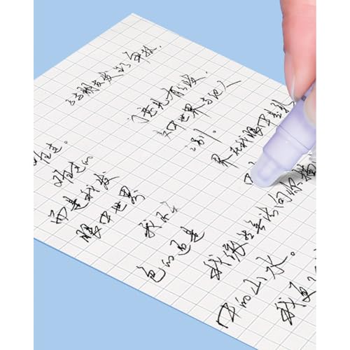 MOZXIRZ Bolígrafos de Gel Borrables 5 pcs Negro 0.5mm miniatura 4