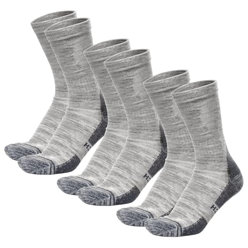 Image of Merino.tech Merino Wool Socks for Women And Men - Merino Wool Hiking Socks Crew Style