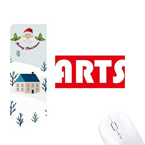 Cadeau de Noël parfait avec ce grand tapis de souris rouge et artistique pour la maison