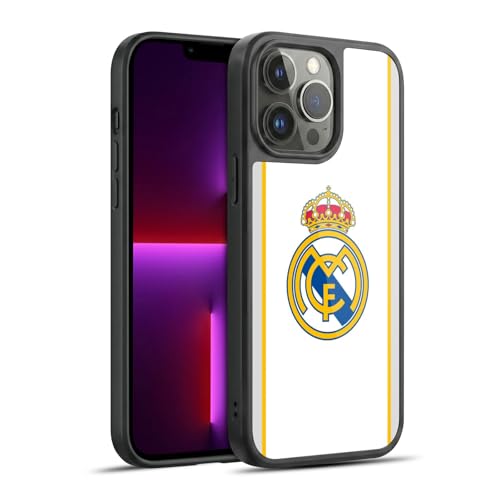 Coque Real Madrid iPhone 13 Pro Max finition premium badge blanc