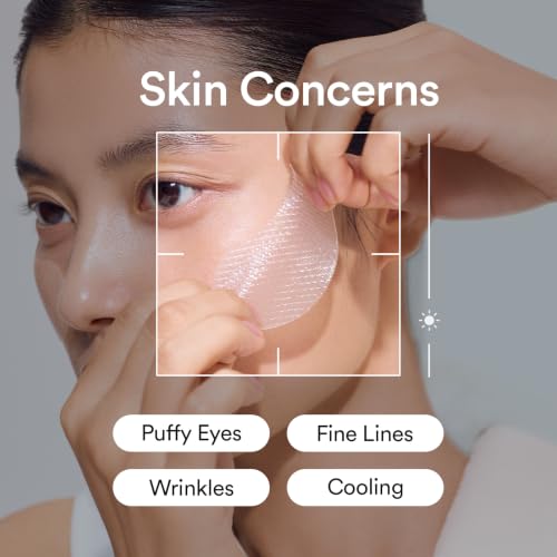 Abib Vegan Collagen Eye Patches for Wrinkles & Fine Line with Jericho Rose Jelly & Peptides, 60 Count, Korean Skin Care - Image 3